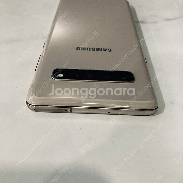 갤럭시 S10 5G 골드 256용량 매우깨끗한기기 11...--3